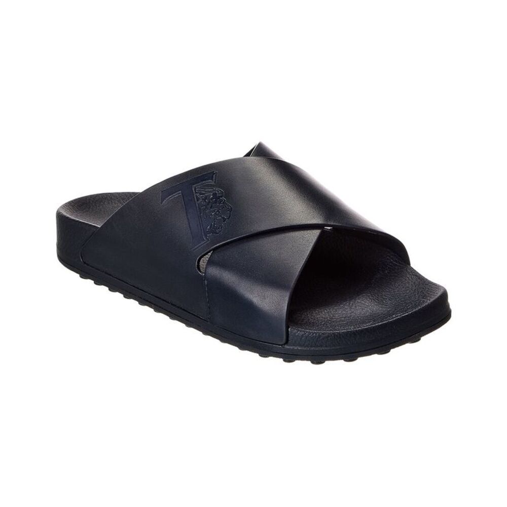 Tod's Leather Sandal, Blue